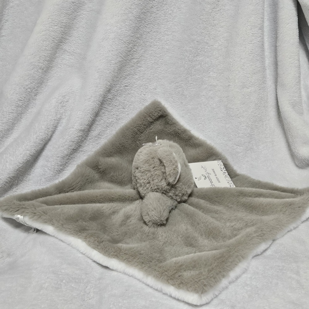 Dreamgro Koala Buddy Blankie Grey White Plush Security Blanket Lovey DH109-TP-MX - Picture 3 of 9